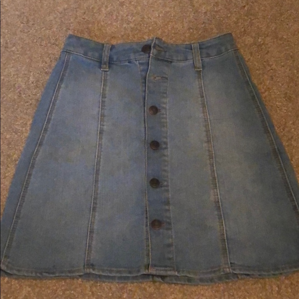 Denim skirt